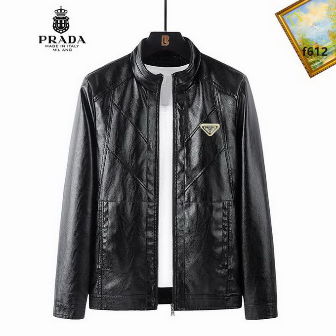 Prada Leather Jacket Mens ID:20230221-80